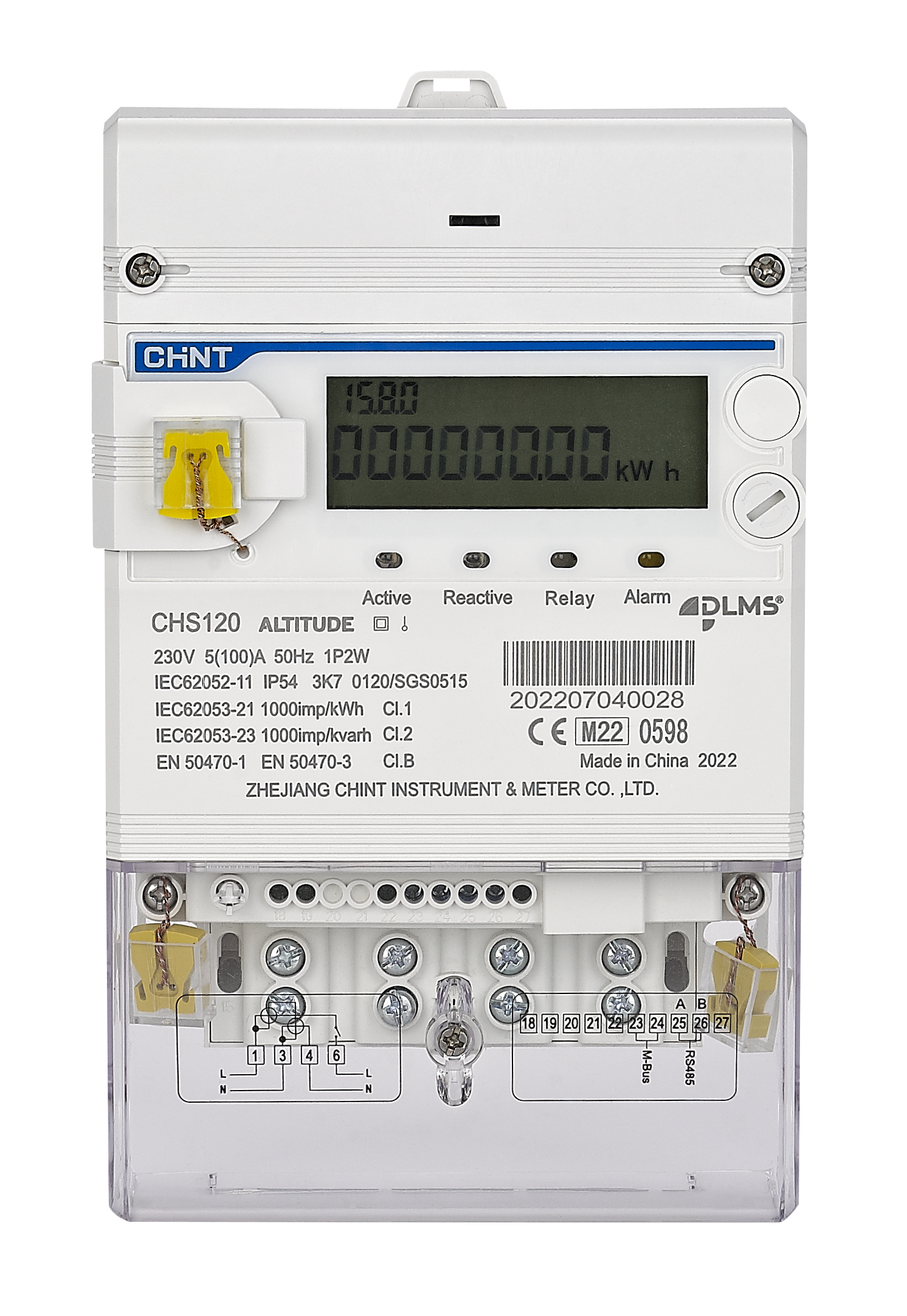 CHS120 Single Phase Smart Meter